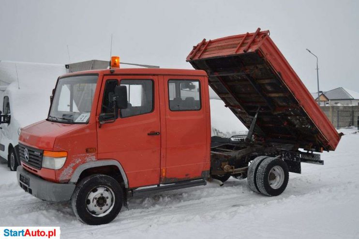Mercedes-Benz VARIO 814 DUBEL KABINA DOKA MEILLER KIPPER KIPER WYWROTKA 3 STRONNA