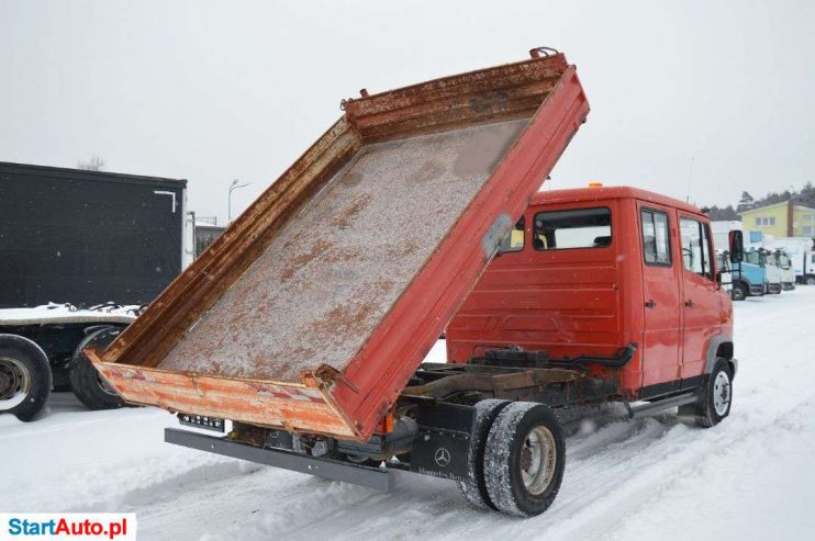 Mercedes-Benz VARIO 814 DUBEL KABINA DOKA MEILLER KIPPER KIPER WYWROTKA 3 STRONNA