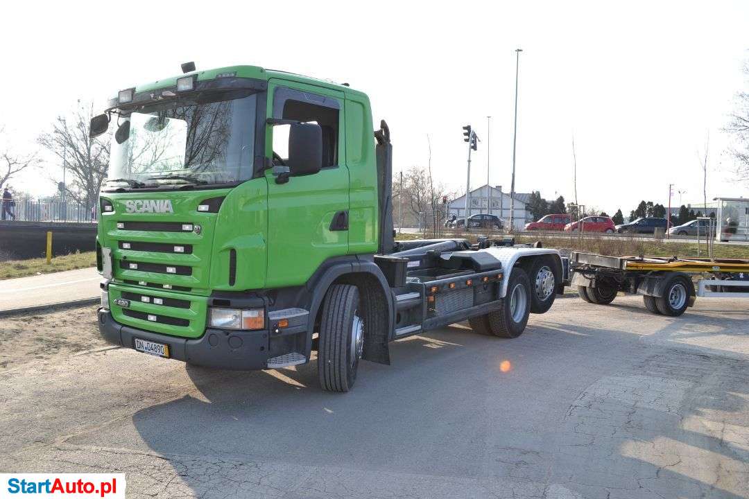 Scania G 420 HAKOWIEC HAK MEILLER 2070 SKRĘTNA OŚ MANUALNA SKRZYNIA