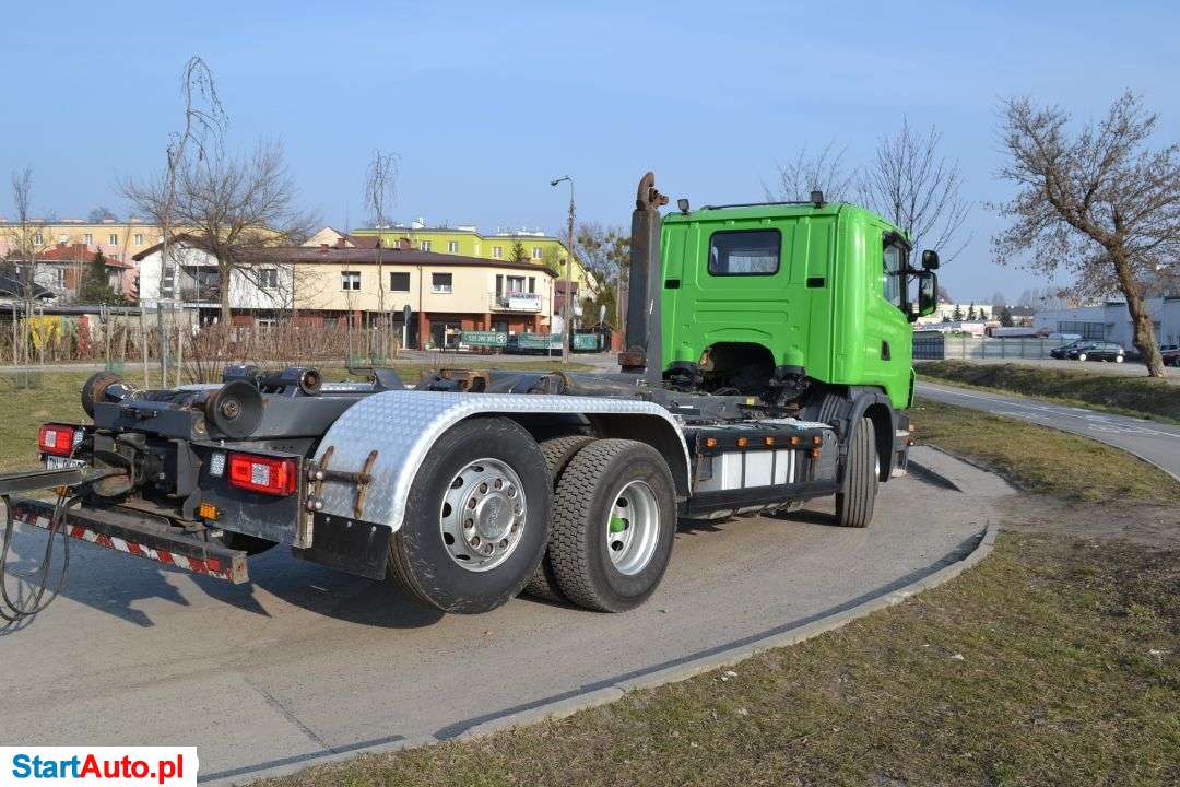 Scania G 420 HAKOWIEC HAK MEILLER 2070 SKRĘTNA OŚ MANUALNA SKRZYNIA