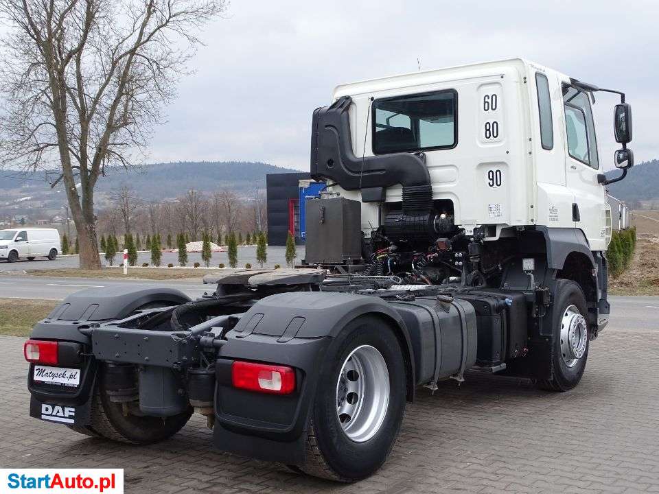 DAF CF 410 / HYDRAULIKA / NISKA KABINA / WYSOKO ZAWIESZONY / AUTOMAT / EURO 6 /