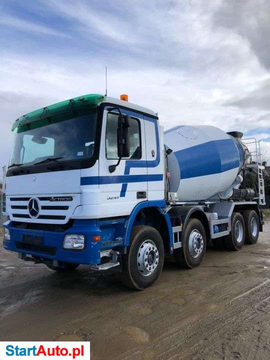 Mercedes-Benz ACTROS 3244 Rynna 9 METRÓW