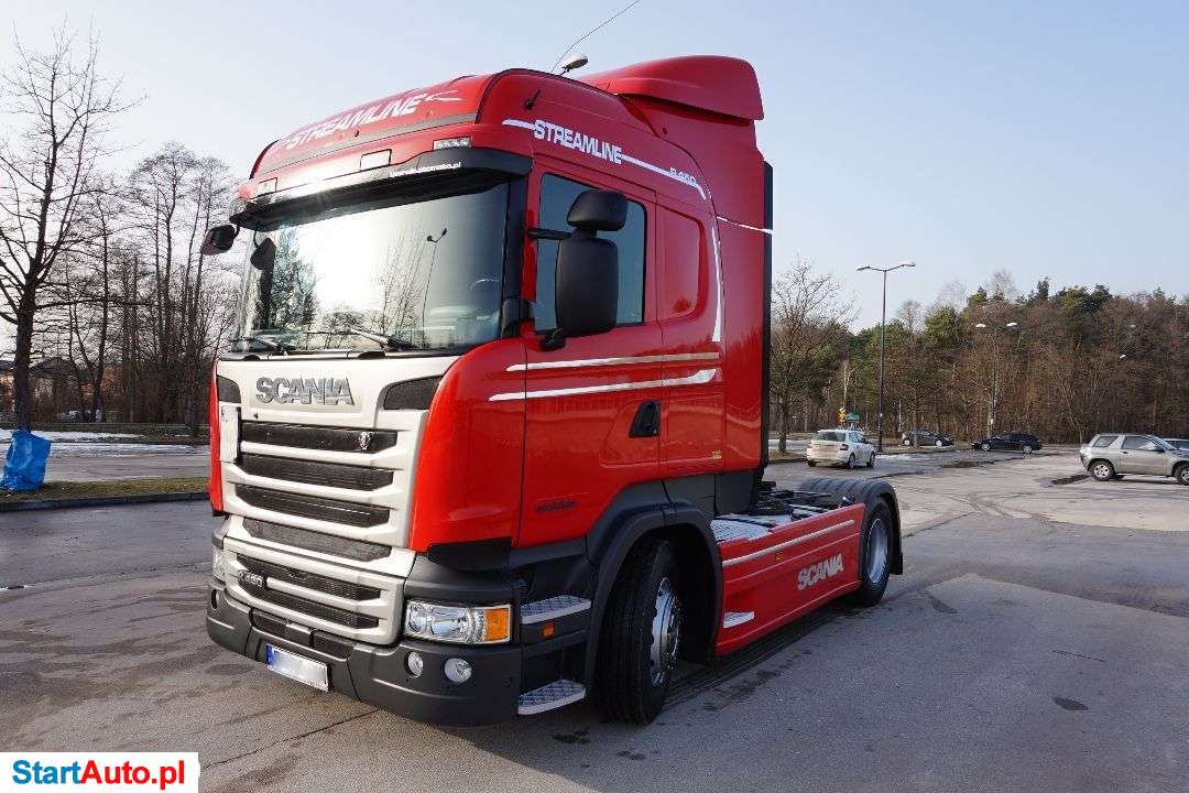 Scania R450 BEZ EGR RETARDER HYDRAULIKA SALON PL.