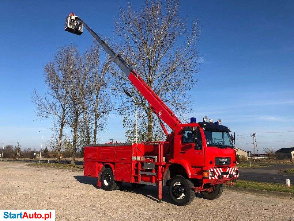 MAN 18.280 4×4 Strazacki 23m,