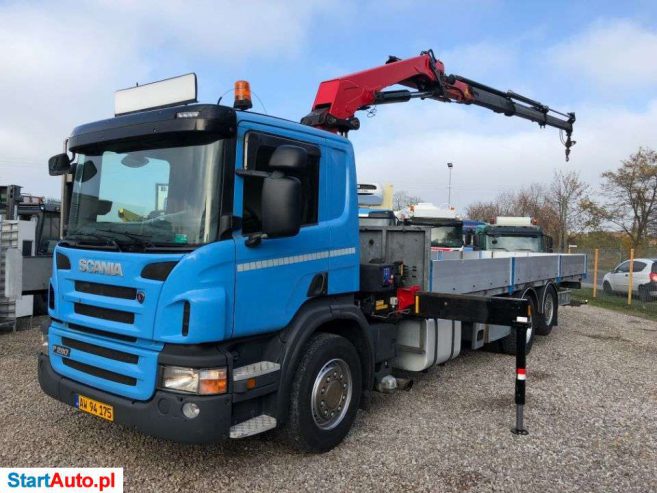 Scania P 280 E-5 HDS HMF 1720 K 4 RADIO