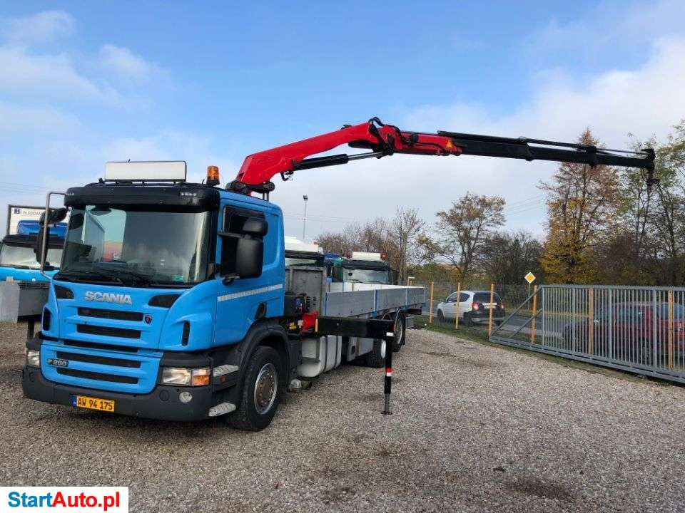 Scania P 280 E-5 HDS HMF 1720 K 4 RADIO