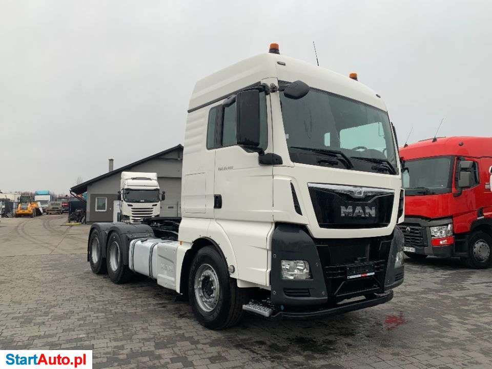 MAN TGX 33 480 6×4 EURO 6 // SUPER STAN // NISKI PRZEBIEG SERWISOWANY //