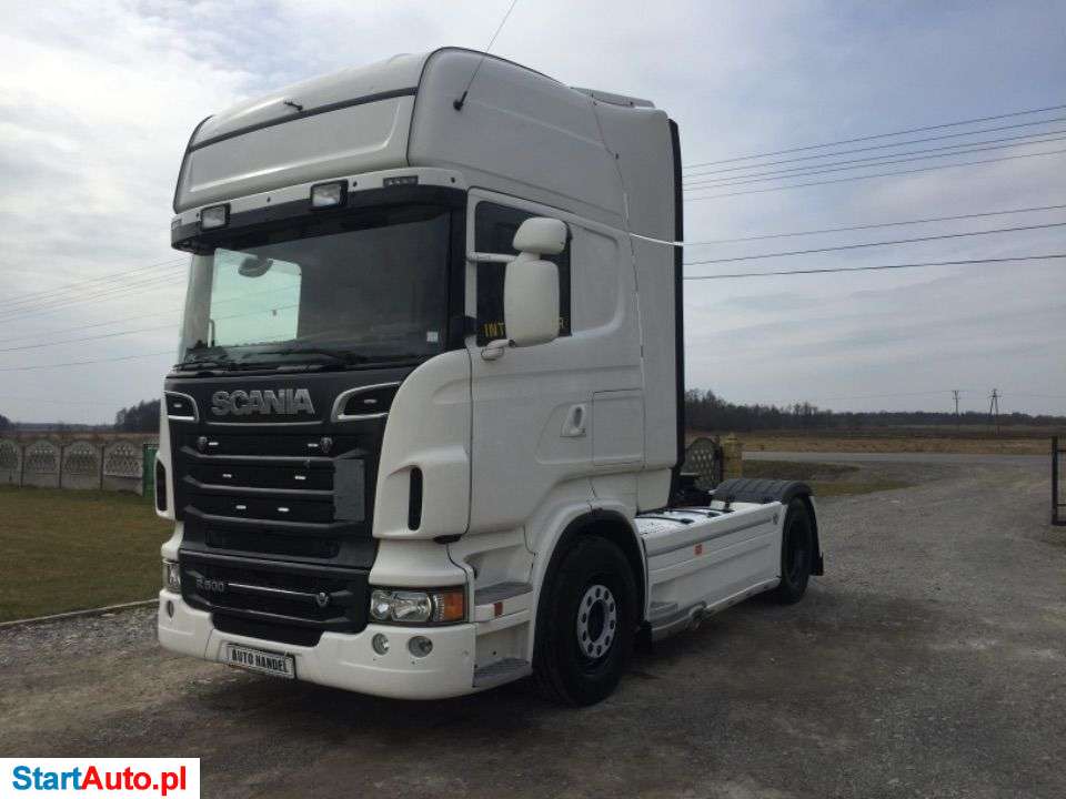 Scania R 500 V8 / LODOWKA/RETRDER/2BAKI/ ZFRANCJI /SUPER STAN
