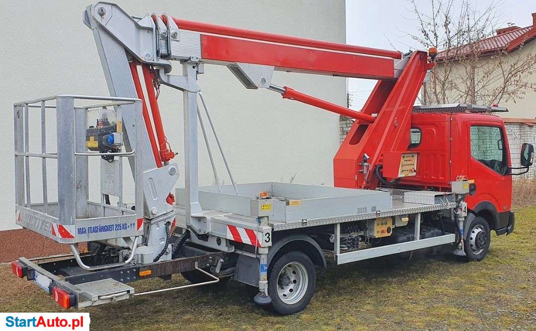 Nissan Podnośnik Koszowy 20m ZWYŻKA MULTITEL MJ 201 Jak WUMAG RUTMANN TBR GSR PALFINGER P 210 Cabstar 35.12 NT 400