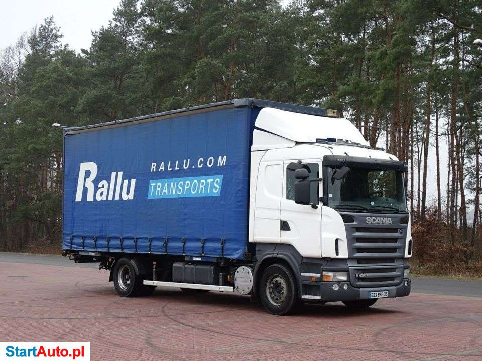 Scania R 420 BDF FIRANKA Sprowadzona Książka Serwisowa