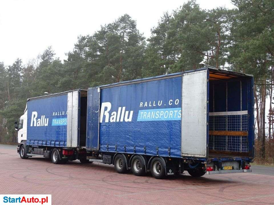 Scania R 420 Zestaw Przejazdowy 38 Euro Palet Sprowadzony