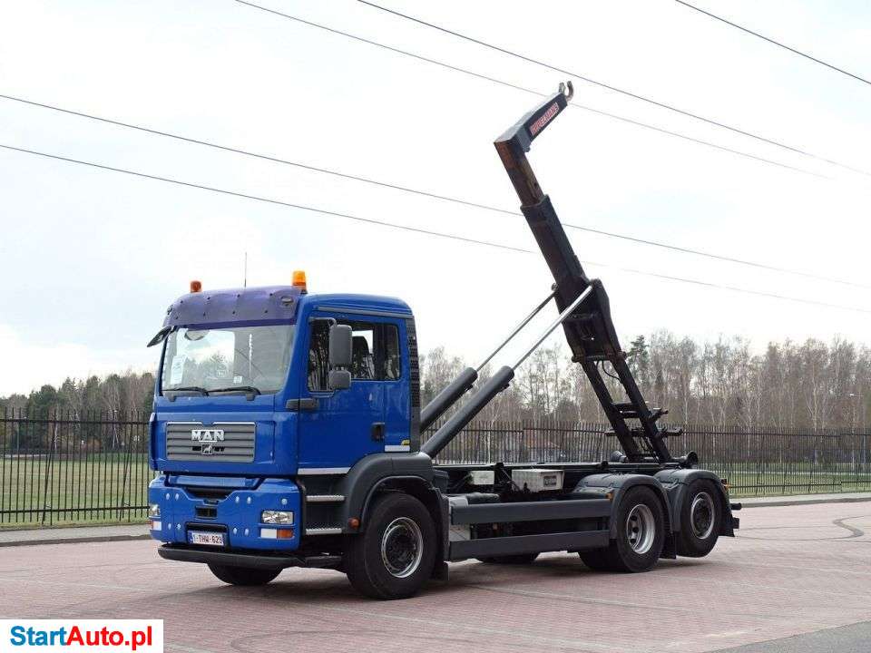 MAN TGA 26.360 HAKOWIEC Leebur 3 Osie Sprowadzony