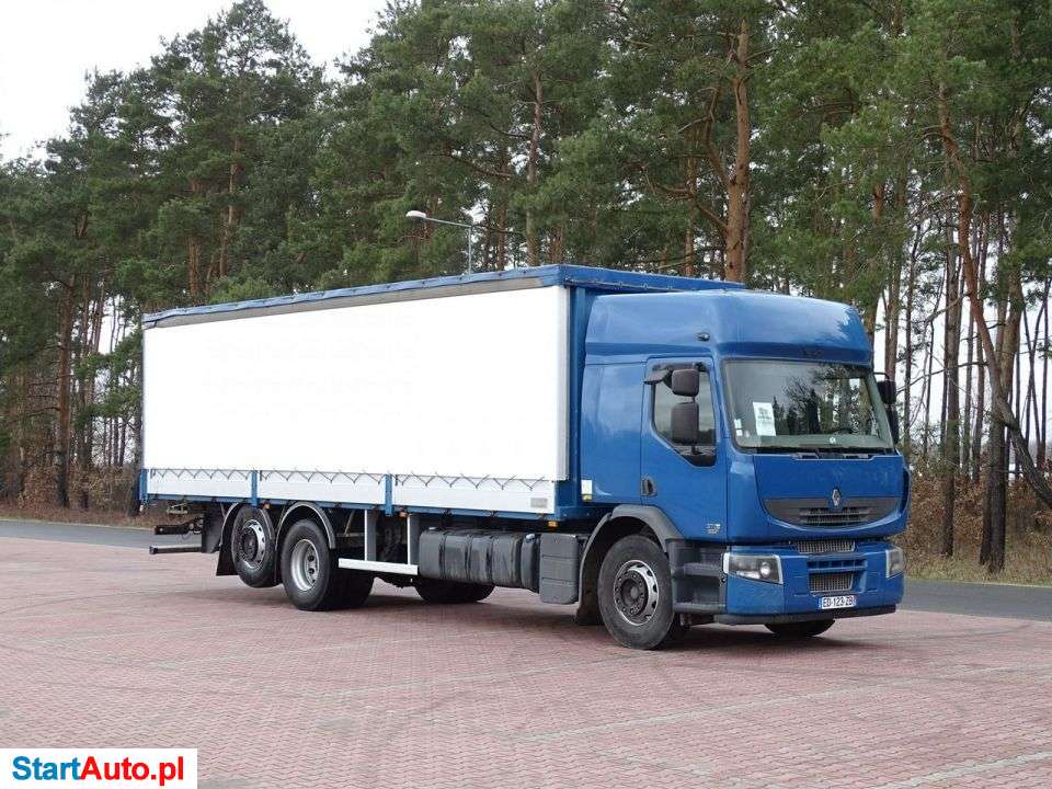 Renault PREMIUM 370 DXI 3 OSIE Oś Podnoszona , Sprowadzony