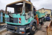 MAN TGM 18.280 4×2 Wywrotka HDS Atlas 85.2 Meiller Kipper Terex Uszkodzony