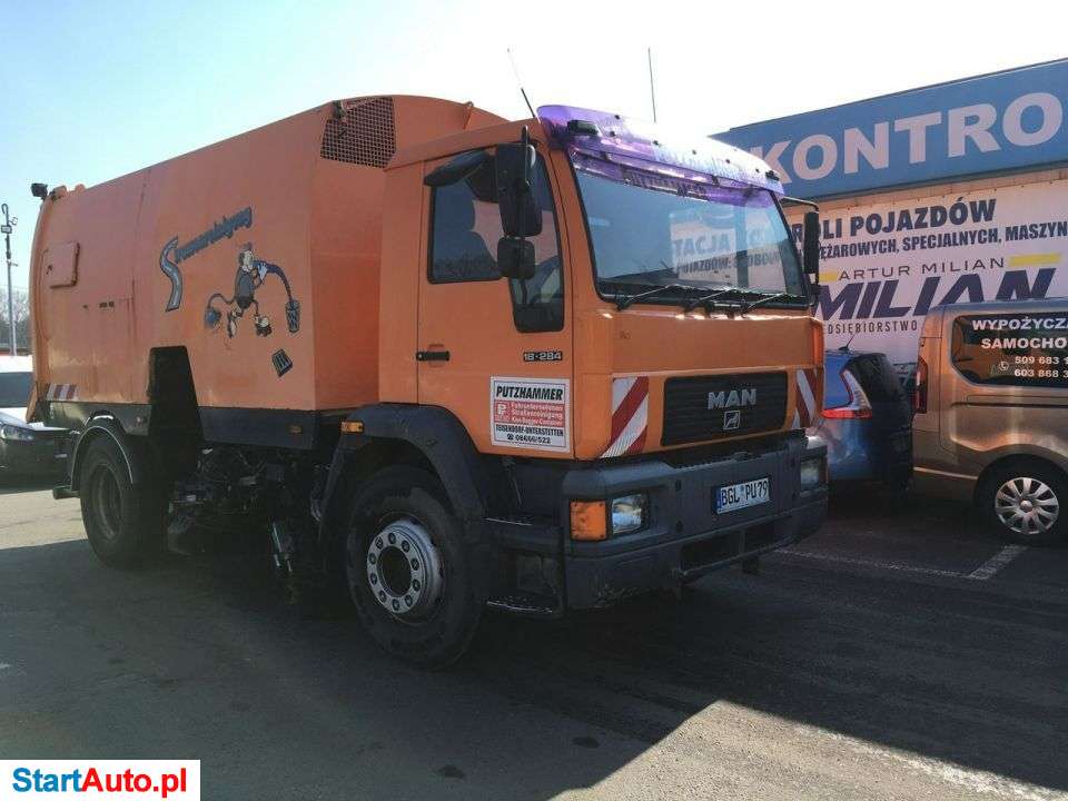 MAN Man 18-284 Zamiatarka