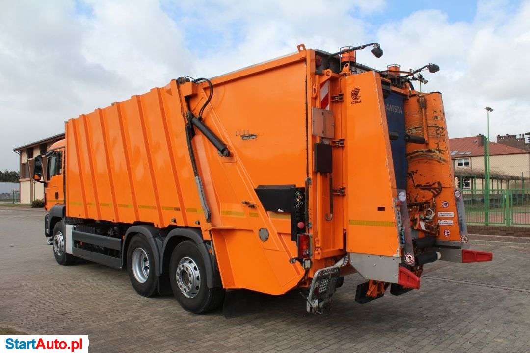 MAN TGS 26.320 ŚMIECIARKA FAUN ZOELLER Z NIEMIEC