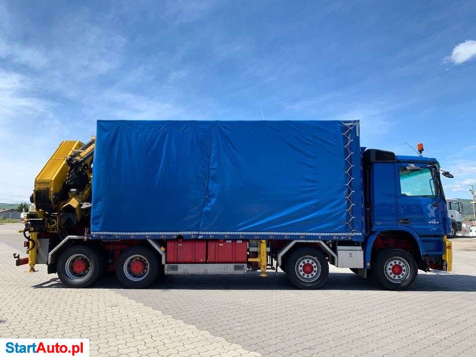 Mercedes-Benz Actros 4154 8×4 HDS PM 63 SP + FlyJib