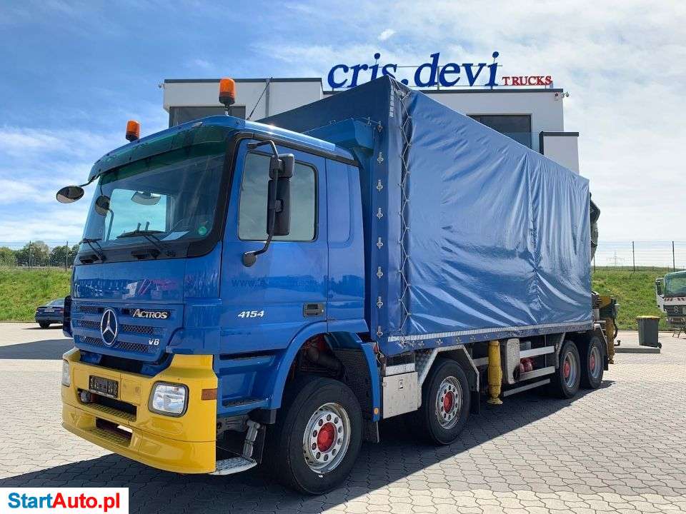 Mercedes-Benz Actros 4154 8×4 HDS PM 63 SP + FlyJib