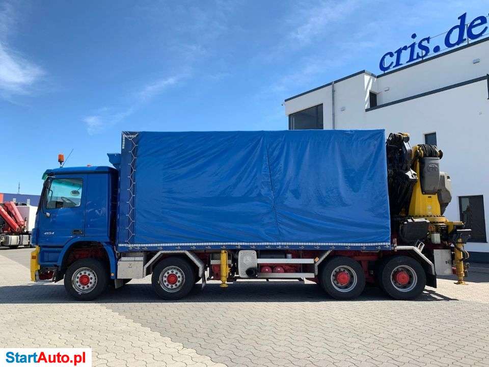 Mercedes-Benz Actros 4154 8×4 HDS PM 63 SP + FlyJib