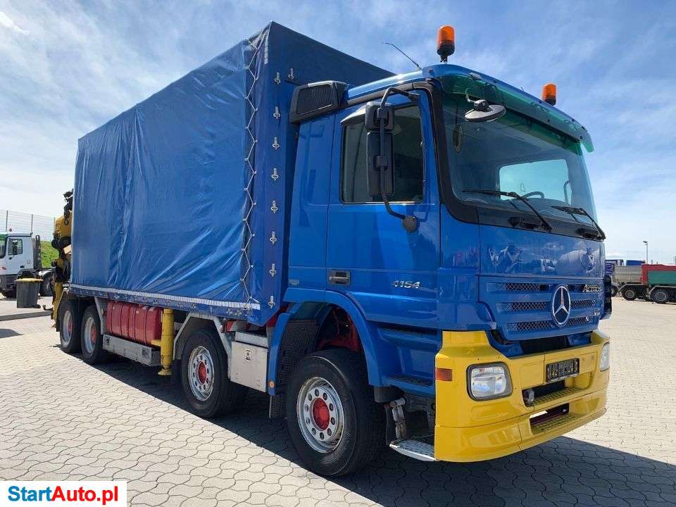 Mercedes-Benz Actros 4154 8×4 HDS PM 63 SP + FlyJib