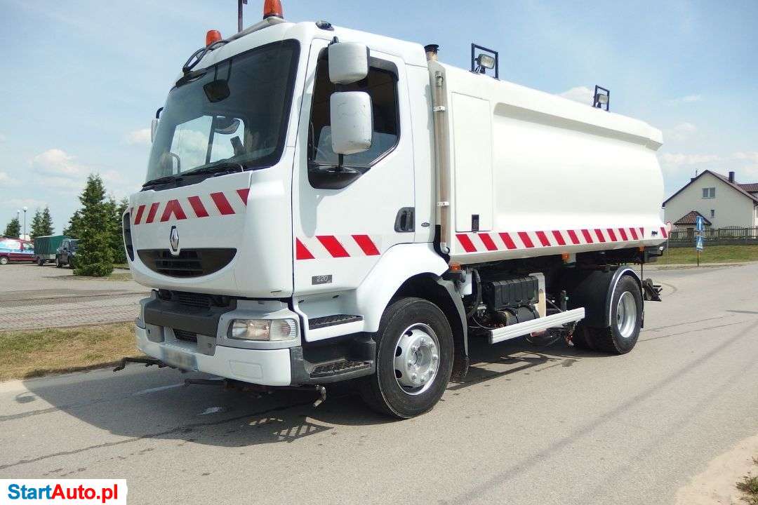 Renault Midlum 220dci Polewaczka Ciśnieniowa 8000l.