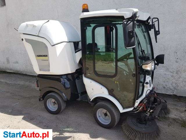 Zamiatarka Chodnikowa Przegubowa KÄRCHER MC 50 Advanced MIC 34 Yanmar Webasto