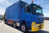 Mercedes-Benz Actros 4154 8×4 HDS PM 63 SP + FlyJib