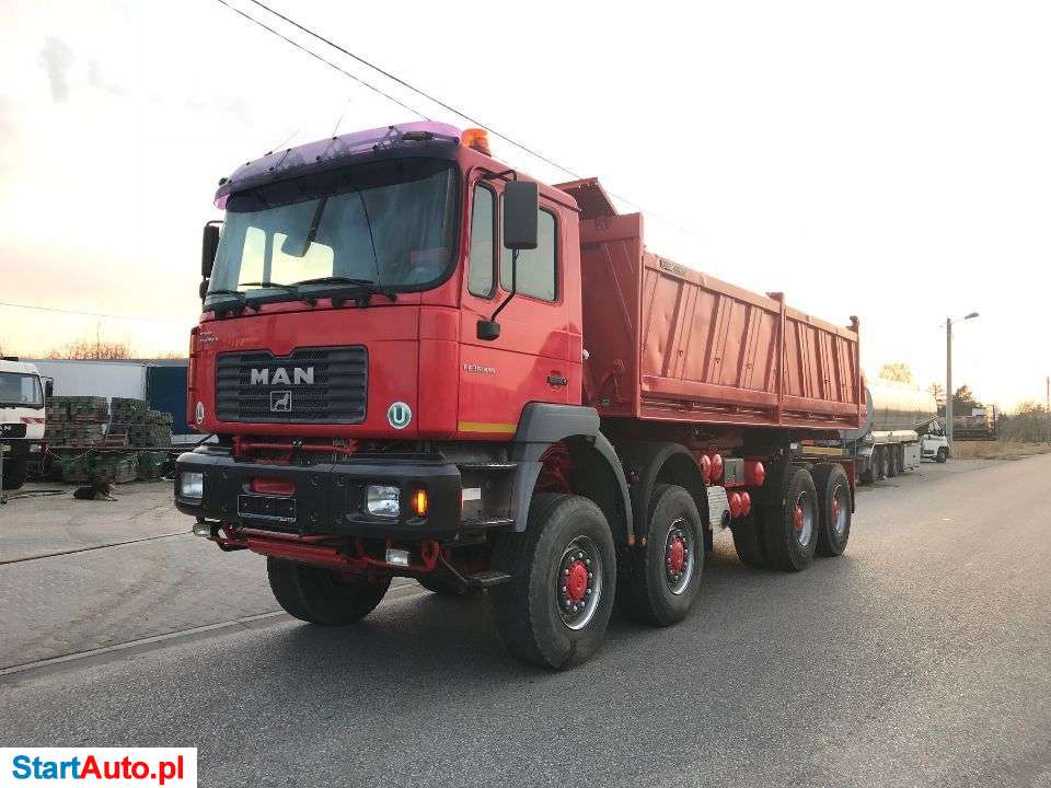 MAN FE 410 F2000 8X6 BLOKADY WYWROTKA MEILLER 3S