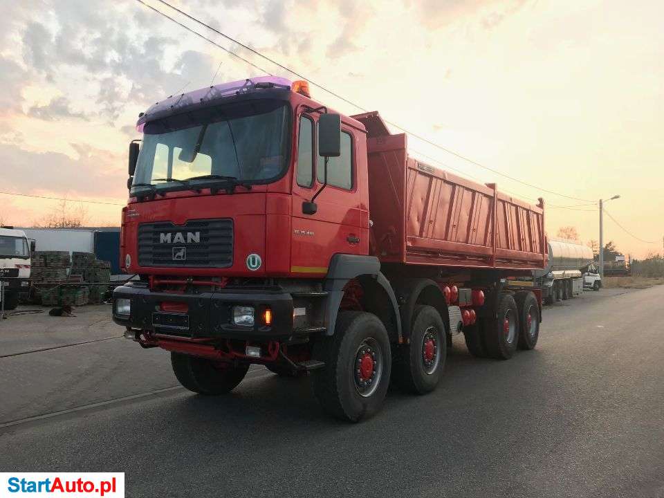 MAN FE 410 F2000 8X6 BLOKADY WYWROTKA MEILLER 3S