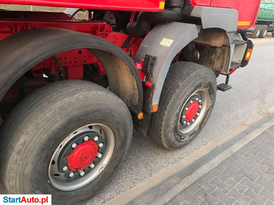 MAN FE 410 F2000 8X6 BLOKADY WYWROTKA MEILLER 3S