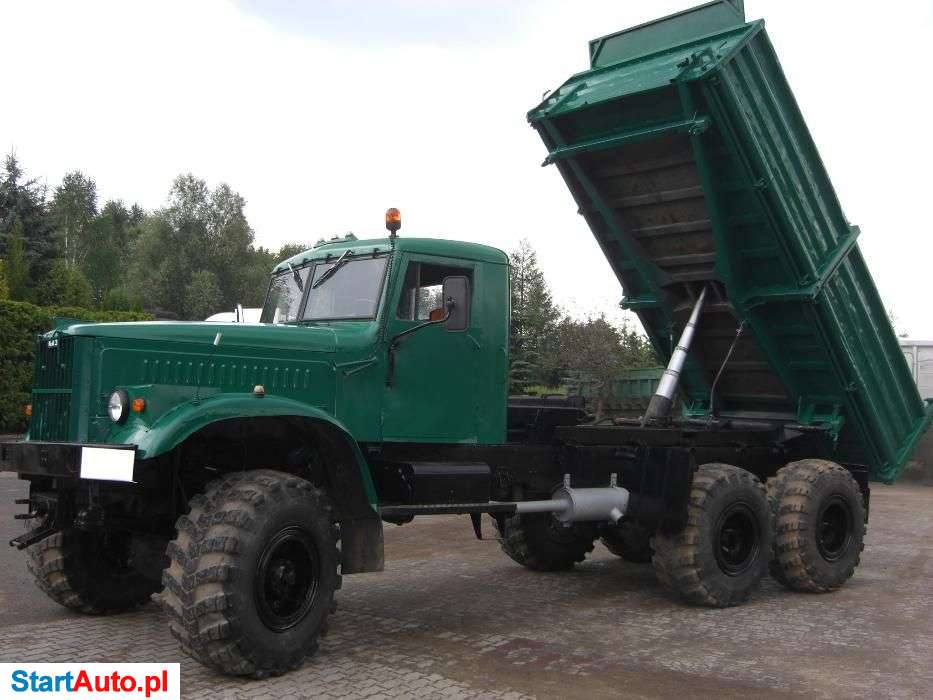Kraz 255B Wywrotka Trójstronna Wozidło