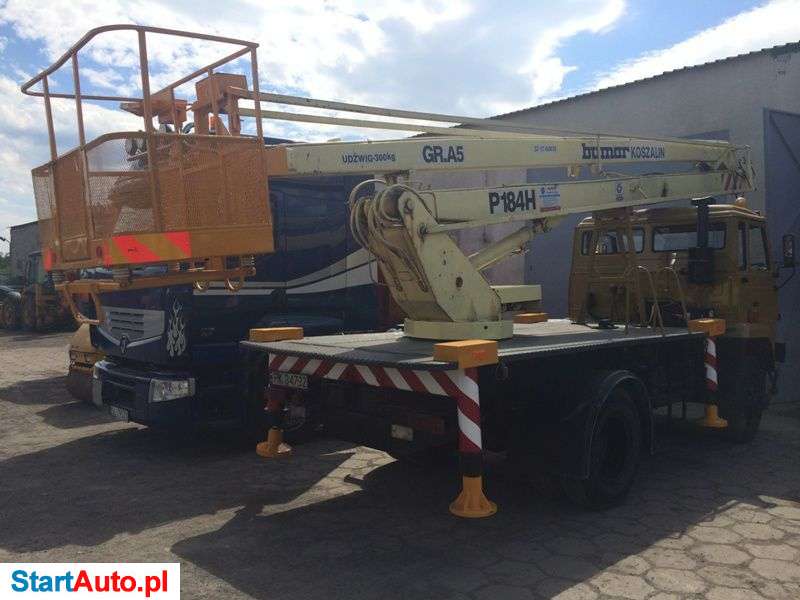 Star 4×4 244 P184H ZWYZKA 18m Podnosnik Bumar Koszalin