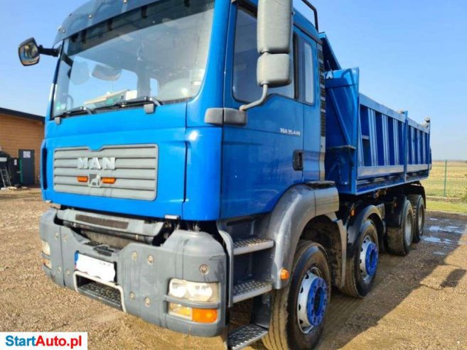 MAN TGA 35.440 8×4 Kiper Wywrotka 3 Stronna / Sprowadzony