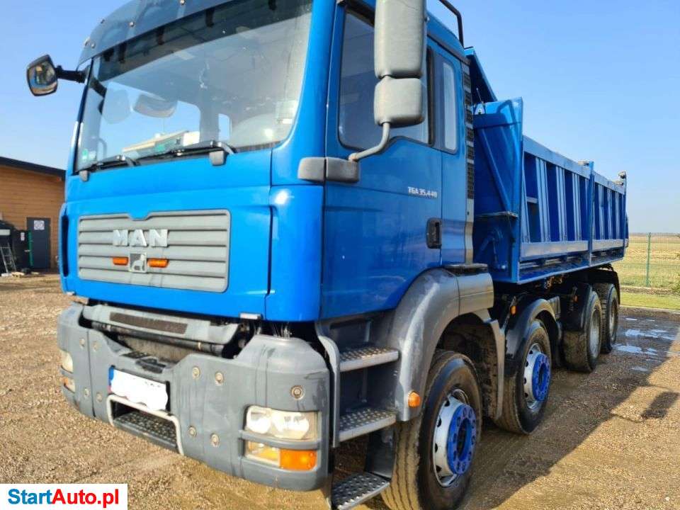 MAN TGA 35.440 8×4 Kiper Wywrotka 3 Stronna / Sprowadzony