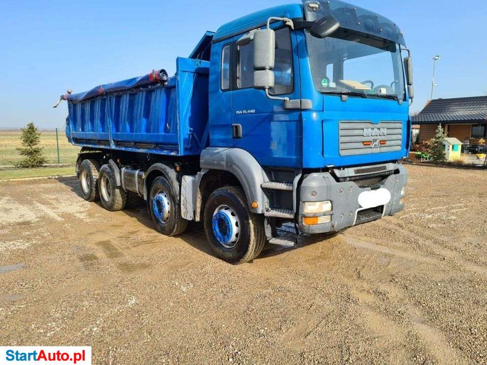 MAN TGA 35.440 8×4 Kiper Wywrotka 3 Stronna / Sprowadzony