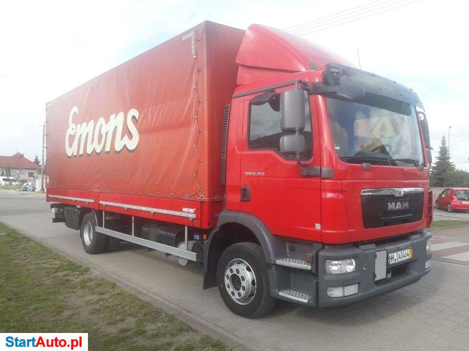 MAN TGM 15.250 12.250 PLANDEKA 7,1M WINDA 1,5 TONY