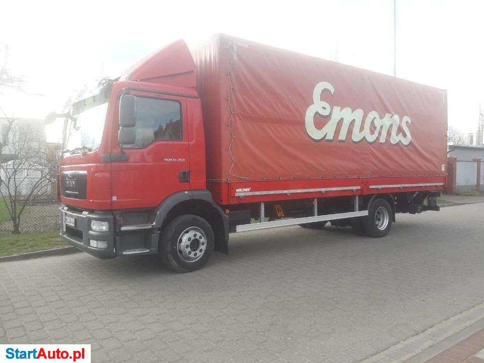 MAN TGM 15.250 12.250 PLANDEKA 7,1M WINDA 1,5 TONY