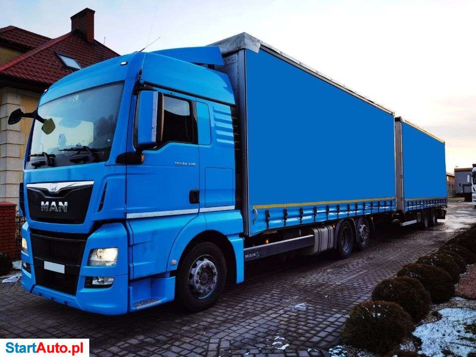 MAN TGX 26.440 / ZESTAW PRZEJAZDOWY / 120M3