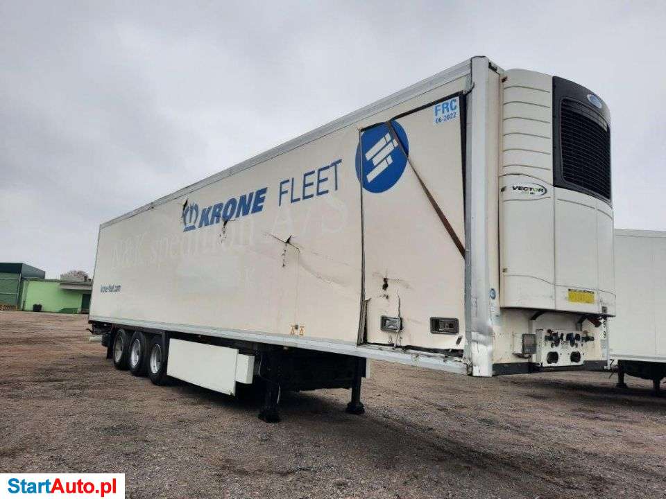 Krone Hakówka, BPW, Bęben, Paleciara, Uszkodzona