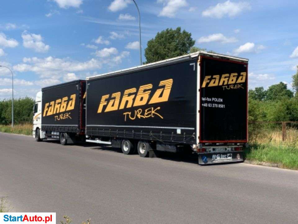 Mercedes-Benz Actros 1833 Eur 5 Przyczepa 2011 R 550000 Km