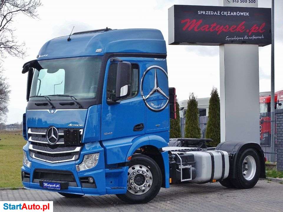 Mercedes-Benz ACTROS 1843 / PEŁNY ADR / WAGA : 6800 KG / PO KONTRAKCIE SERWISOWYM