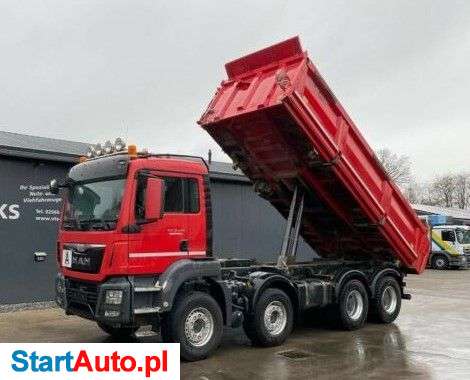 MAN TGS 35.440 / 8×4 / Hydrauliczna Burta / Meiller