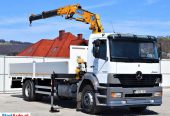 Mercedes-Benz ATEGO 1828 Skrzynia 6,90m + EFFER120/2S + PILOT !