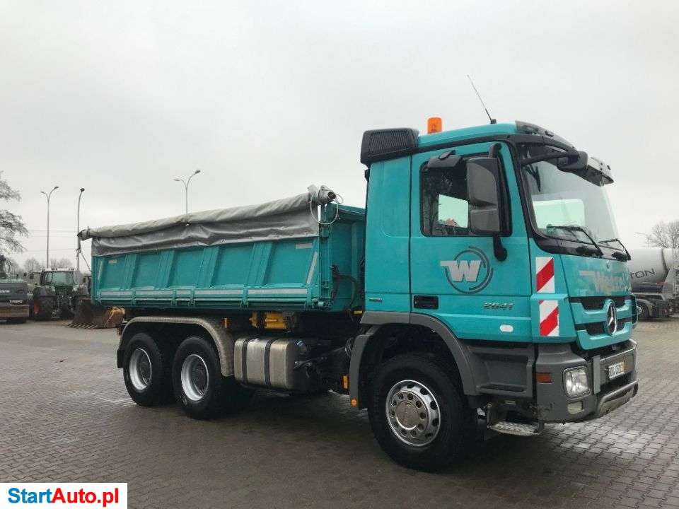 Mercedes-Benz ACTROS 2641 MP3 6X4 EURO 5, WYWROTKA TRZYSTRONNA MEILLER BORDMATIK,