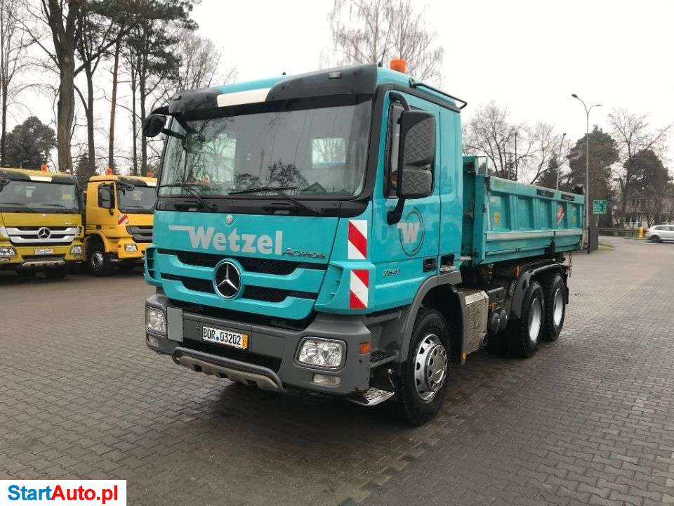 Mercedes-Benz ACTROS 2641 MP3 6X4 EURO 5, WYWROTKA TRZYSTRONNA MEILLER BORDMATIK,