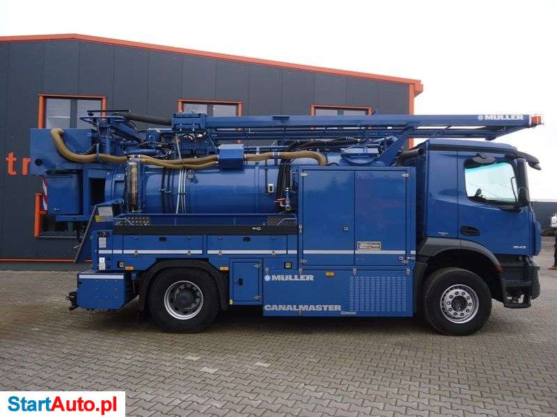 Mercedes-Benz AROCS 1843 4×2 EURO6 POJAZD ASENIZACYJNY