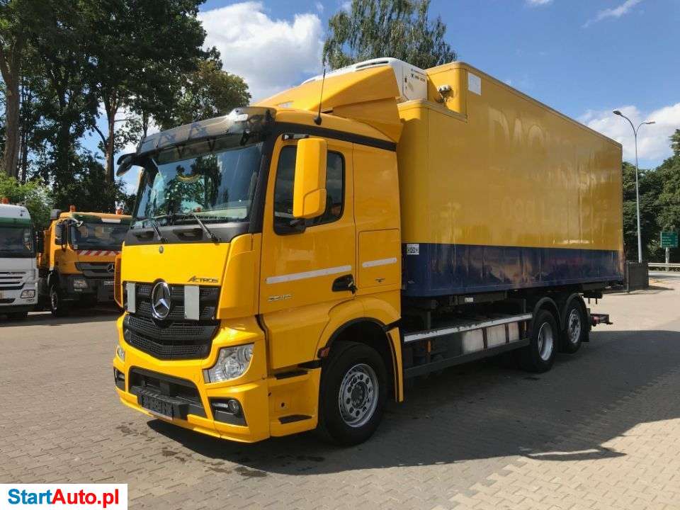 Mercedes-Benz ACTROS 2540 MP4 6X2 EURO 6 BDF, CHŁODNIA CHEREAU-Dł 7,40m Doppelstock AGREGAT THERMOKING MD300, Winda BAR ,