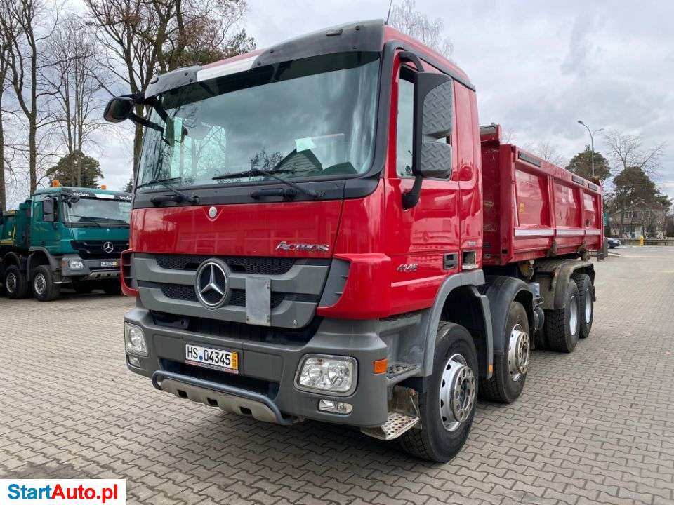 Mercedes-Benz ACTROS 4146 MP3 8X4 EURO 5 WYWROTKA TRZYSTRONNA MEILLER BORDMATIK