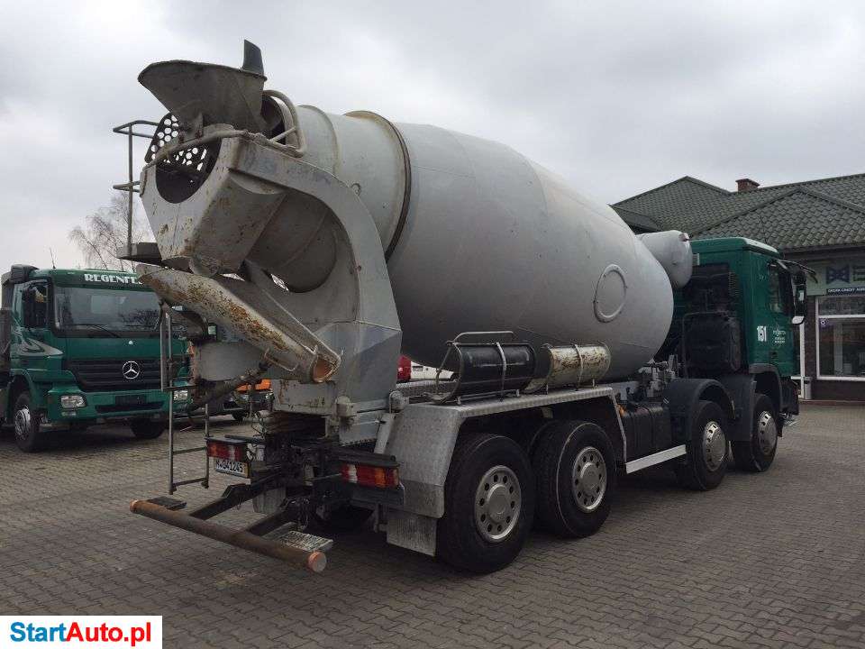Mercedes-Benz MERCEDES ACTROS 3241 8X4 BETONOMIESZRAKA STETTER 9m3 Nr 712