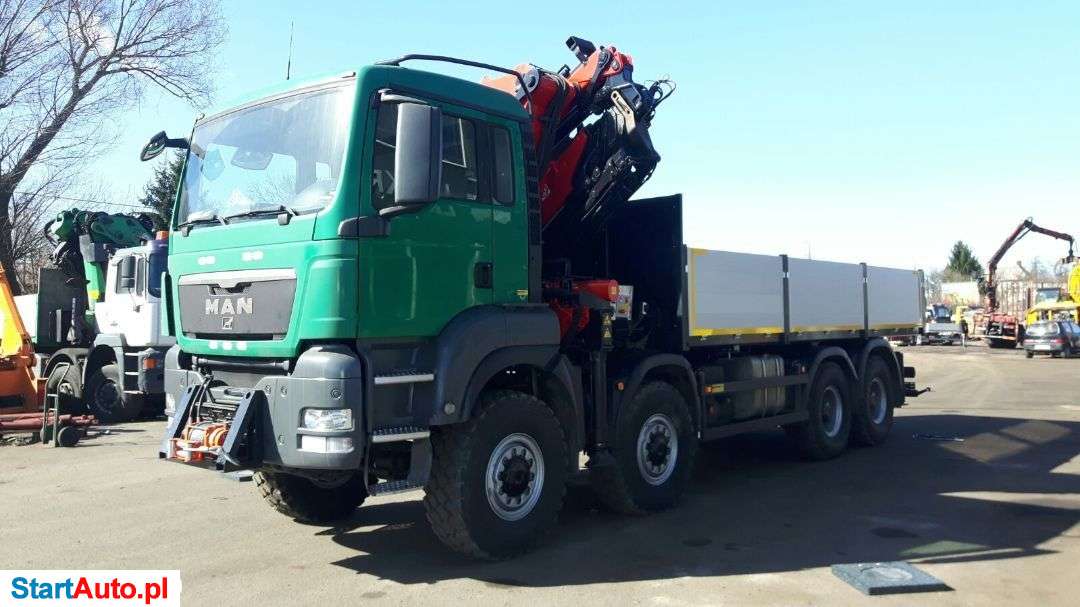 MAN 8×8 HDS FASSI F420 Energetyka